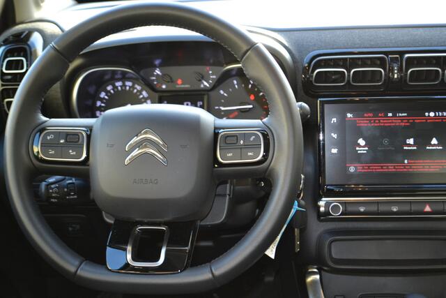 Citroen C3 Aircross 1.2 PureTech Plus I 130 PK I AUTOMAAT I LEDEREN BEKLEDING I STOELVERWARMING I L.M. VELGEN I