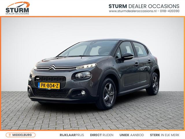 Citroen C3 1.2 PureTech S&S Feel Automaat | Airco | Cruise Control | Park. Sensor | Bluetooth Tel. | Elek. Ramen + Spiegels | Rijklaarprijs!