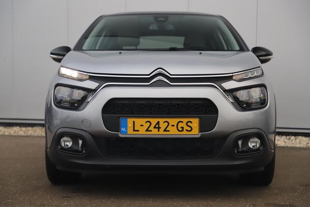 Citroen C3 1.2 PureTech Shine 110PK Automaat Navigatie Achteruitrijcamera 17 inch LMV Carplay Android Getint Glas Lane Assist Clima Cruise