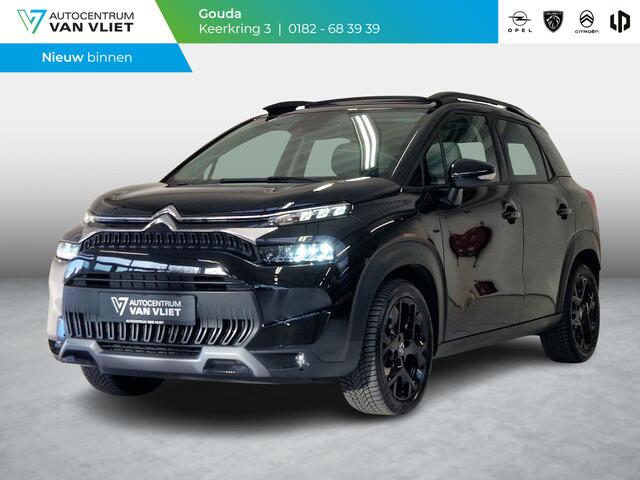 Citroen C3 Aircross 1.2 PureTech Shine Automaat | Elektrisch dakraam | Leder | Voorruitverwarming | Navigatie | Achteruitrijcamera