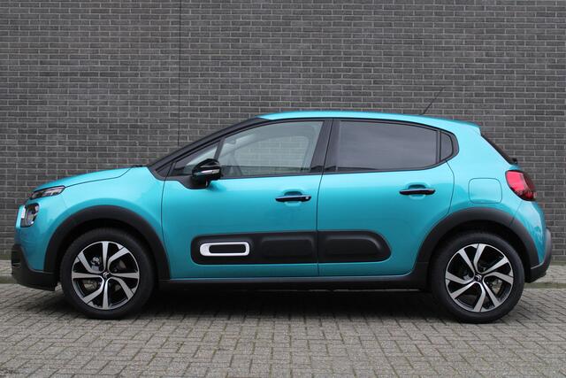 Citroen C3 1.2 PureTech Max 110 PK Cruise/Climate control, Navigatie, Camera, Apple Carplay/Android Auto, Radio/DAB, 17"LM Velgen