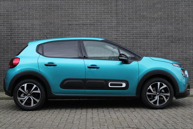 Citroen C3 1.2 PureTech Max 110 PK Cruise/Climate control, Navigatie, Camera, Apple Carplay/Android Auto, Radio/DAB, 17"LM Velgen