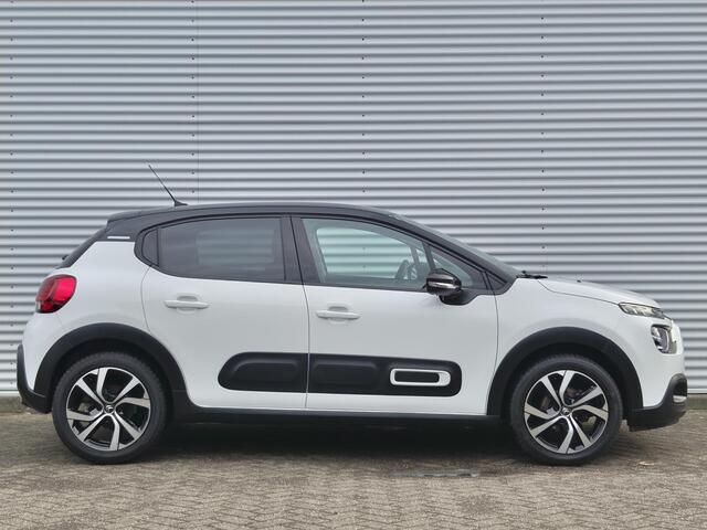 Citroen C3 5-deurs Shine Pack 1.2 Turbo 110pk EAT6 AUTOMAAT | NAVI | CAMERA | STOELVERW. | DAB+ | CLIMA | CRUISE CONTROL | 17" LM-VELGEN