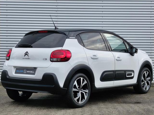Citroen C3 5-deurs Shine Pack 1.2 Turbo 110pk EAT6 AUTOMAAT | NAVI | CAMERA | STOELVERW. | DAB+ | CLIMA | CRUISE CONTROL | 17" LM-VELGEN