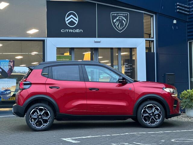 Citroen C3 Ë-C3 Max 44 kWh | Uit voorraad leverbaar! | Comfort Stoelen | Parkeercamera/-sensoren | Draadloze telefoonlader | Apple Carplay/Android Auto | Full LED | Navigatie | Climate Control