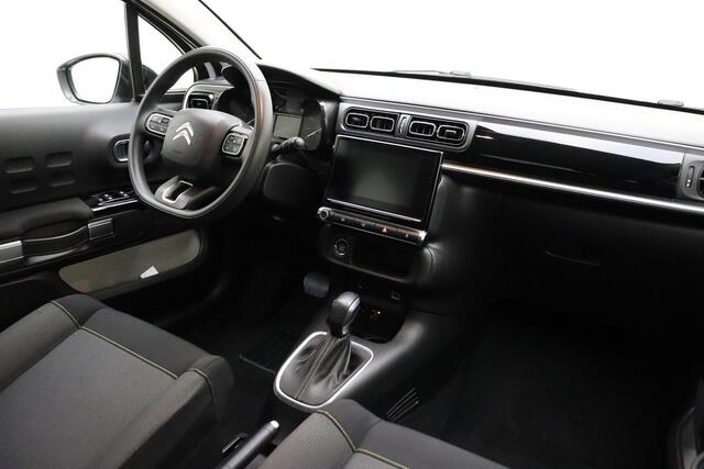 Citroen C3 1.2 PureTech Feel Edition 110 PK Automaat | Navigatie via Apple Carplay | Climate control | Parkeersensoren | Keyless start | Getint glas | Zwart dak