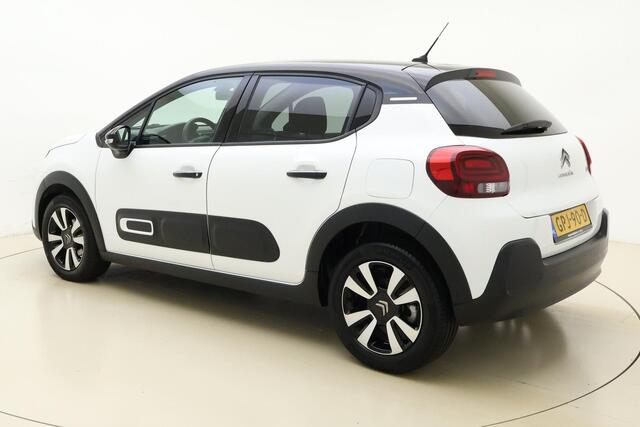 Citroen C3 1.2 PureTech Feel Edition 110 PK Automaat | Navigatie via Apple Carplay | Climate control | Parkeersensoren | Keyless start | Getint glas | Zwart dak