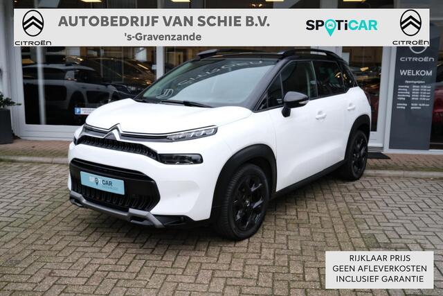 Citroen C3 Aircross PT 130 Automaat Shine Camera | Sensoren voor & achter | Navi
