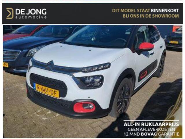 Citroen C3 1.2 PureTech Shine Navi/Camera/Keyless entry en start/Duo-Tone/17"Velgen/GEEN AFLEVERKOSTEN