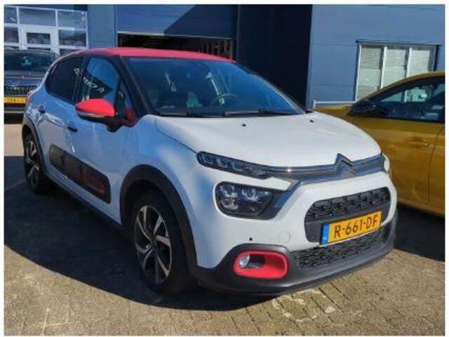 Citroen C3 1.2 PureTech Shine Navi/Camera/Keyless entry en start/Duo-Tone/17"Velgen/GEEN AFLEVERKOSTEN