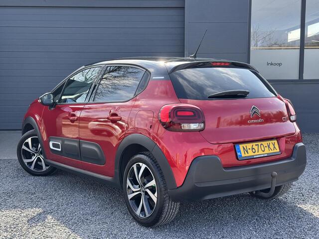 Citroen C3 1.2 PureTech Shine 1e Eigenaar,Camera,Trekhaak,Navi,Clima,Cruise,Pdc,Lmv,N.A.P,Weinig Km,Apk tot 11-2025