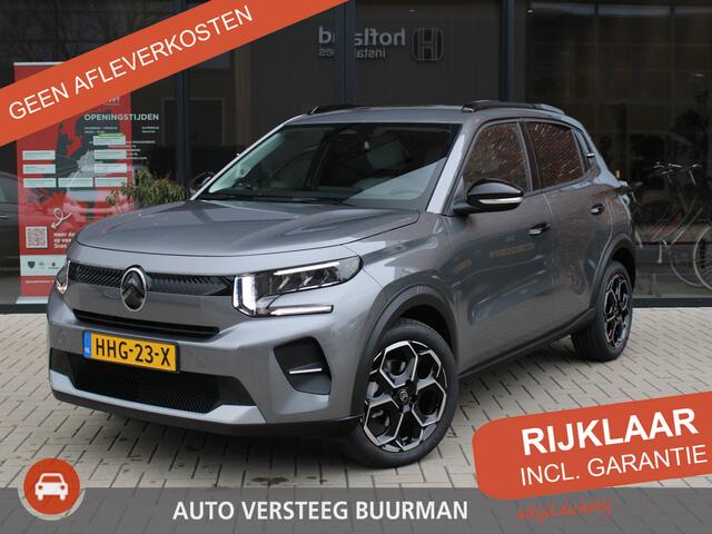 Citroen C3 1.2 100PK Turbo Max Navigatie, Achteruitrijcamera, Climate Control, Cruise Control, Apple Carplay, Android Auto