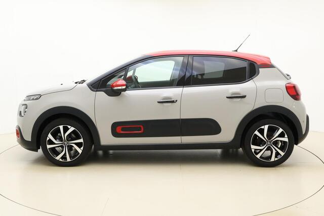 Citroen C3 1.2 PureTech Shine 110 PK | Handgeschakeld | Trekhaak | Camera | Dodehoekdetectie | Climate Control | Navigatie | Parkeersensor | 1e eigenaar