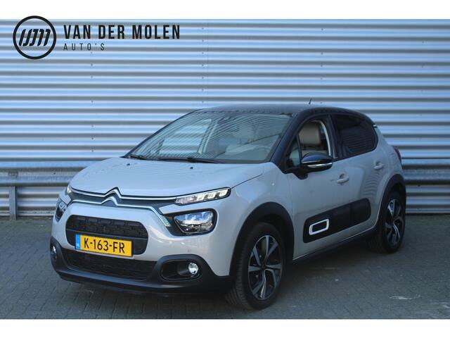 Citroen C3 1.2 PureTech 111pk Shine NL-Auto NAP Clima Cruise Navi Carplay Camera 17"LMV