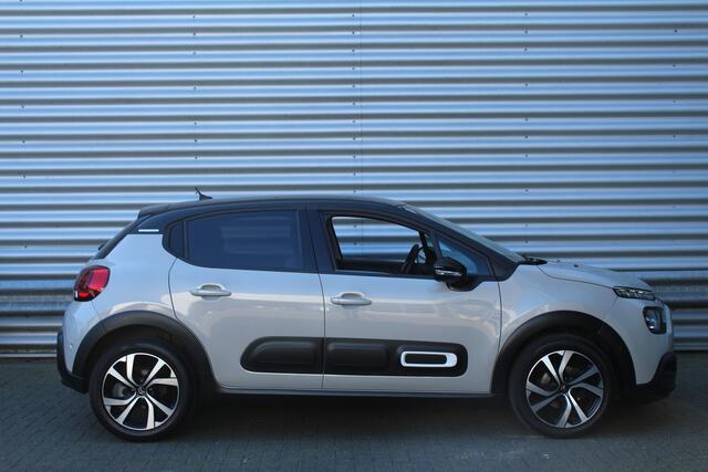 Citroen C3 1.2 PureTech 111pk Shine NL-Auto NAP Clima Cruise Navi Carplay Camera 17"LMV