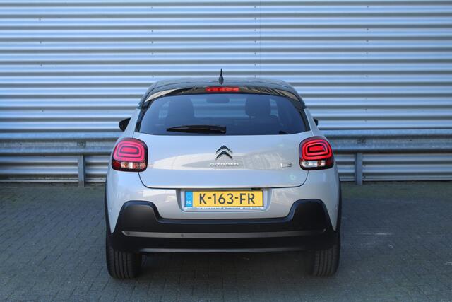 Citroen C3 1.2 PureTech 111pk Shine NL-Auto NAP Clima Cruise Navi Carplay Camera 17"LMV