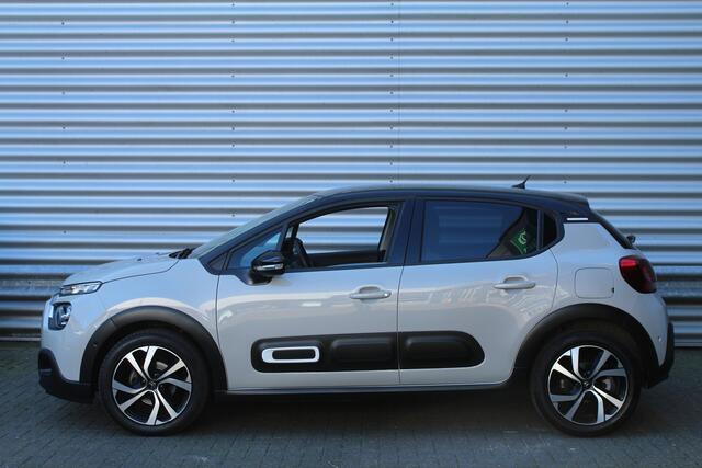Citroen C3 1.2 PureTech 111pk Shine NL-Auto NAP Clima Cruise Navi Carplay Camera 17"LMV