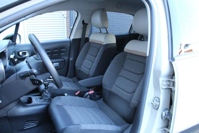 Citroen C3 1.2 PureTech 111pk Shine NL-Auto NAP Clima Cruise Navi Carplay Camera 17"LMV