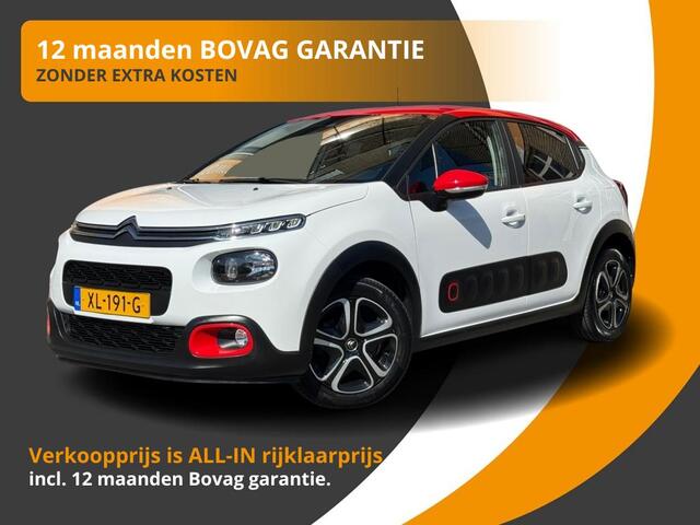 Citroen C3 1.2 FEEL EDITION CLIMA/LMV/CRUISE/CARPLAY/NL-AUTO/51.000 KM!