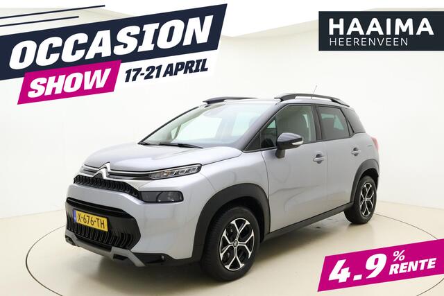 Citroen C3 Aircross 1.2 PureTech Plus 130 PK Automaat | Navigatie | Climate control | Headup Display | Stoelverwarming | Dakrails | Lichtmetalen velgen