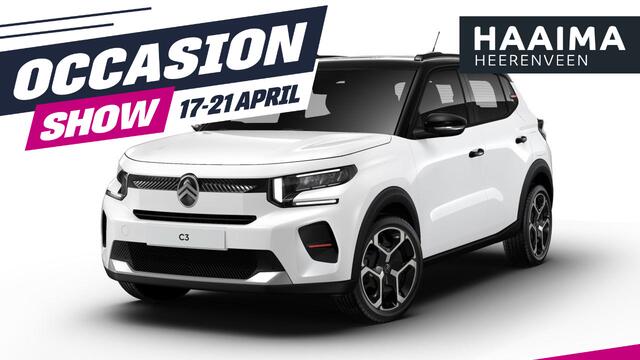 Citroen C3 1.2 Hybrid 100 ë-DCS6 PLUS | AUTOMAAT | Nu te bestellen | Polar White | Comfort Seats | Apple Carplay/Android Auto | Parkeersensoren