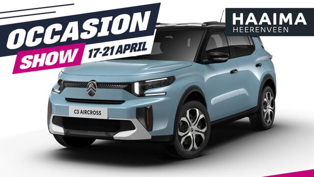 Citroen C3 Aircross 1.2 Hybrid 136 ë-DCS6 PLUS | 7 zitplaatsen! | Automaat | | Nu te bestellen | Comfort Seats | Apple Carplay/Android Auto | Parkeersensoren | Two Tone