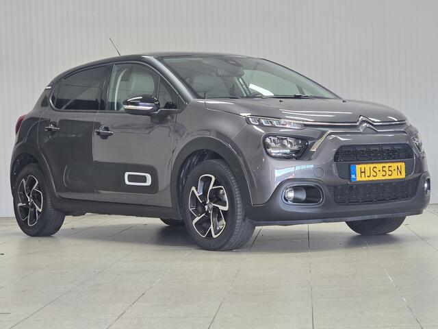 Citroen C3 1.2 PureTech C-Series/ Camera/ Keyless/ Half-Leder/ 16'' LMV/ Apple + Android/ DAB+/ Lane-Assist./ LED Koplampen/ Dode-Hoek DET./ Navi/ Clima/ Cruise/ Elek. pakket/ PDC V+A/ Extra getint glas.