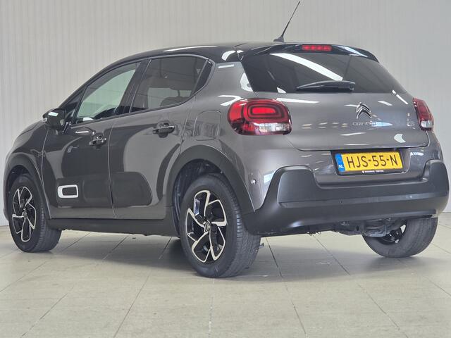 Citroen C3 1.2 PureTech C-Series/ Camera/ Keyless/ Half-Leder/ 16'' LMV/ Apple + Android/ DAB+/ Lane-Assist./ LED Koplampen/ Dode-Hoek DET./ Navi/ Clima/ Cruise/ Elek. pakket/ PDC V+A/ Extra getint glas.