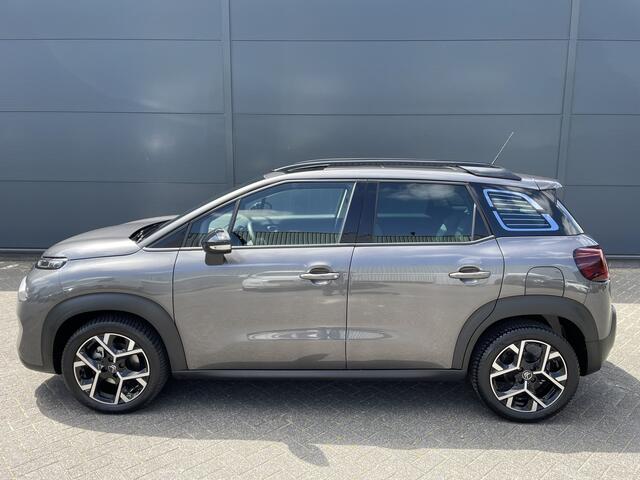 Citroen C3 Aircross 130pk Shine (Elektrisch schuifdak - Camera - 17" incl all season - Grip controle - Leder - Navigatie)