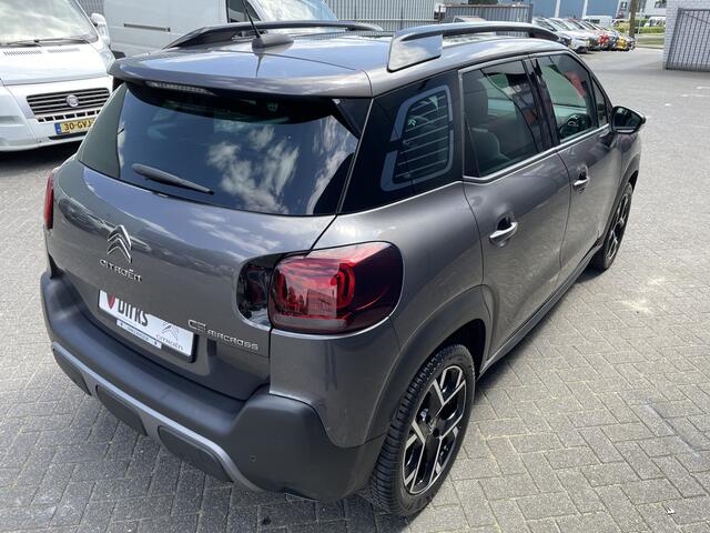Citroen C3 Aircross 130pk Shine (Elektrisch schuifdak - Camera - 17" incl all season - Grip controle - Leder - Navigatie)