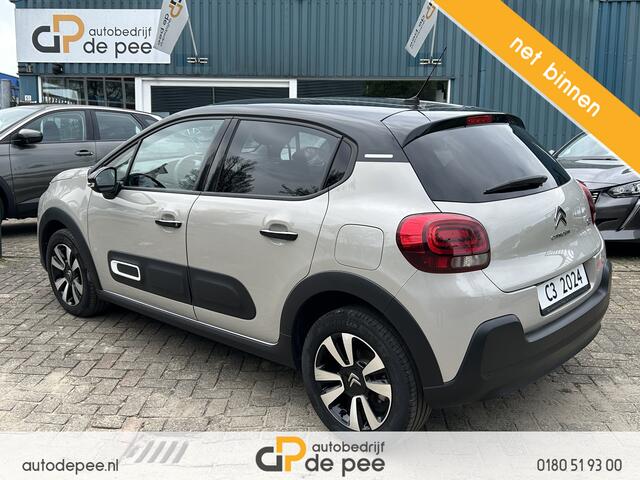 Citroen C3 1.2 PureTech Max GARANTIE/CARPLAY/CLIMA/CRUISE/NAVI/LICHTMETAAL rijklaarprijs!