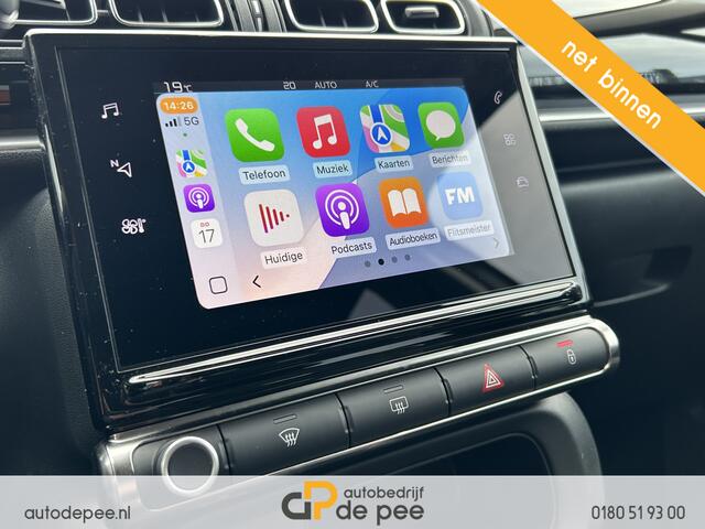 Citroen C3 1.2 PureTech Max GARANTIE/CARPLAY/CLIMA/CRUISE/NAVI/LICHTMETAAL rijklaarprijs!