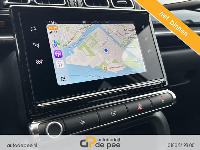 Citroen C3 1.2 PureTech Max GARANTIE/CARPLAY/CLIMA/CRUISE/NAVI/LICHTMETAAL rijklaarprijs!
