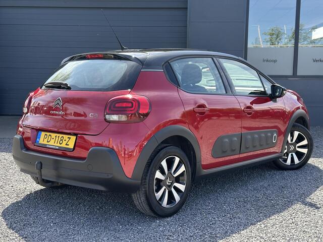 Citroen C3 1.2 PureTech S&S Shine 2e Eigenaar,Apple Carplay,Cruise,Clima,Trekhaak,Camera,Dealer Onderhouden,N.A.P,110pk,APK tot 03-2026