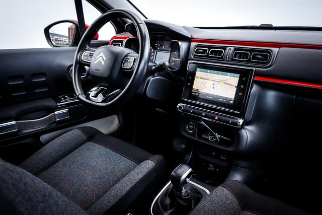 Citroen C3 1.2 110 PK S&S Shine Automaat Rijklaar. | Two Tone-kleur zwart dak | Clima | D.B Vervangen | 16 INCH LMV | CR Control |