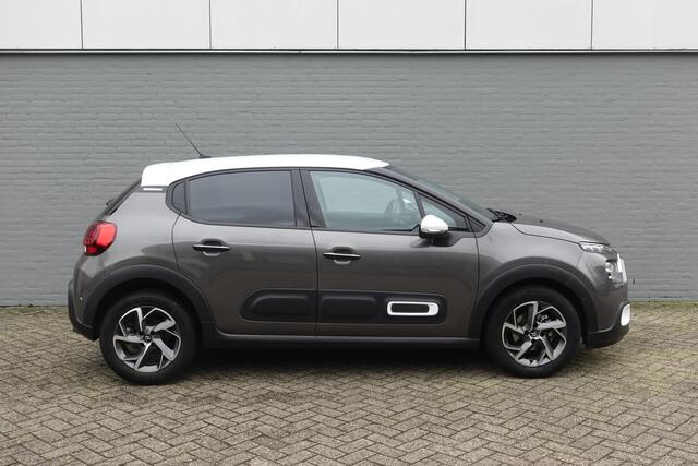 Citroen C3 1.2 PureTech 110 Shine | Automaat | Navi | Camera | Stoel vw | Dodehoek | Lage km | 12 mnd Bovag