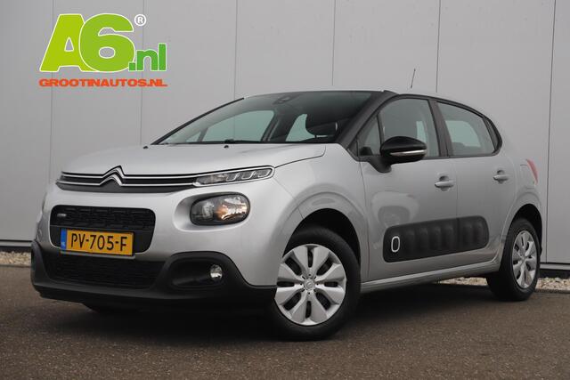 Citroen C3 1.2 PureTech Feel Navigatie Carplay Android Rijstrooksensor Clima Cruise Parkeersensor D.B. Riem is v.v.