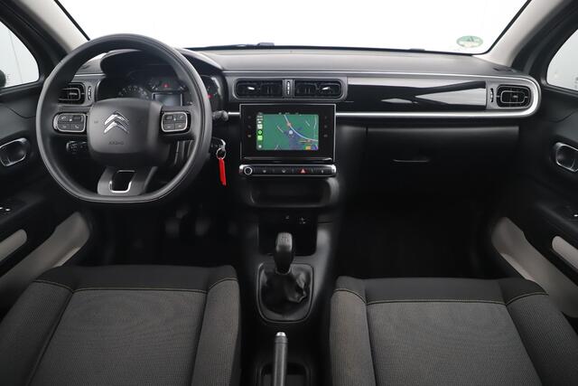 Citroen C3 1.2 PureTech Feel Navigatie Carplay Android Rijstrooksensor Clima Cruise Parkeersensor D.B. Riem is v.v.
