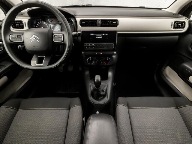Citroen C3 1.2 PureTech S&S Sport (BLUETOOTH, CRUISE, ELEK RAMEN, SPORTSTOELEN, ARMSTEUN, MULTIFUNCTIONEEL STUURWIEL, NIEUWSTAAT)