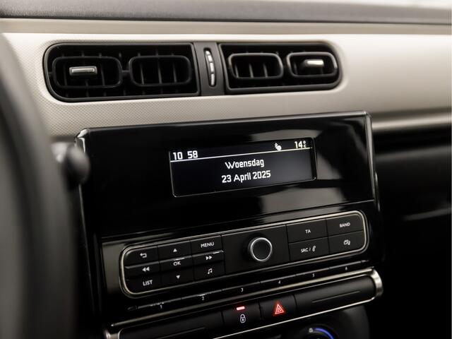 Citroen C3 1.2 PureTech S&S Sport (BLUETOOTH, CRUISE, ELEK RAMEN, SPORTSTOELEN, ARMSTEUN, MULTIFUNCTIONEEL STUURWIEL, NIEUWSTAAT)