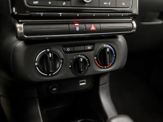 Citroen C3 1.2 PureTech S&S Sport (BLUETOOTH, CRUISE, ELEK RAMEN, SPORTSTOELEN, ARMSTEUN, MULTIFUNCTIONEEL STUURWIEL, NIEUWSTAAT)