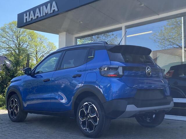 Citroen C3 1.2 Turbo 100pk Max | NIEUW | Navigatie | Achteruitrijcamera | PHC Vering | Comfort Seats | Bright Blue