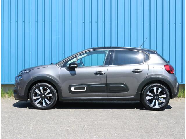 Citroen C3 1.2 85PK Shine | AppleCarPlay/AndroidAuto | Climate Control | Cruise Control | Privacy glas | Navigatie | Trekhaak | 17"LMV | Two-tone | Parkeersenoren | Keyless |