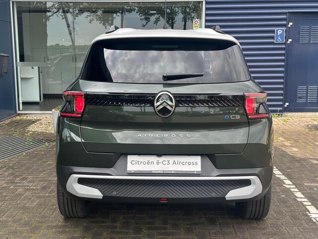 Citroen C3 Ë-C3 Aircross Max 113pk 44 kWh | Comfort Stoelen | Parkeercamera/-sensoren | Draadloze telefoonlader | Apple Carplay/Android Auto | Navigatie | Climate Control |