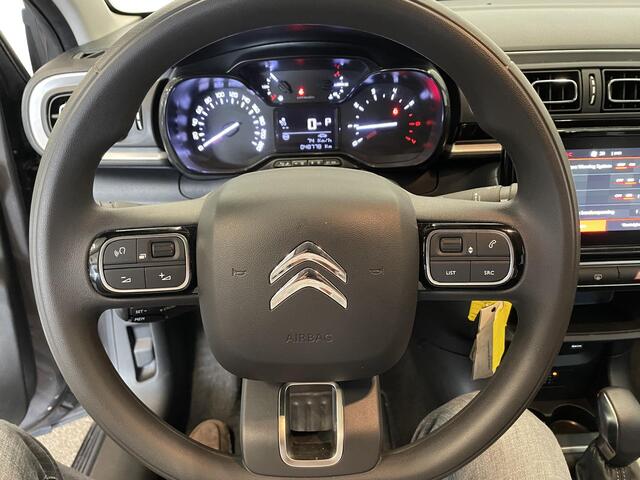 Citroen C3 1.2 PureTech Max Automaat Airco Navigatie d.m.v.Apple carplay / Android Auto Parksensoren Lichtmetalen Velgen