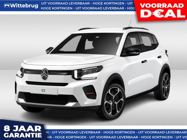 Citroen C3 1.2 Hybrid 110pk Plus DIRECT LEVERBAAR - MHEV AUTOMAAT - 8 JAAR GARANTIE