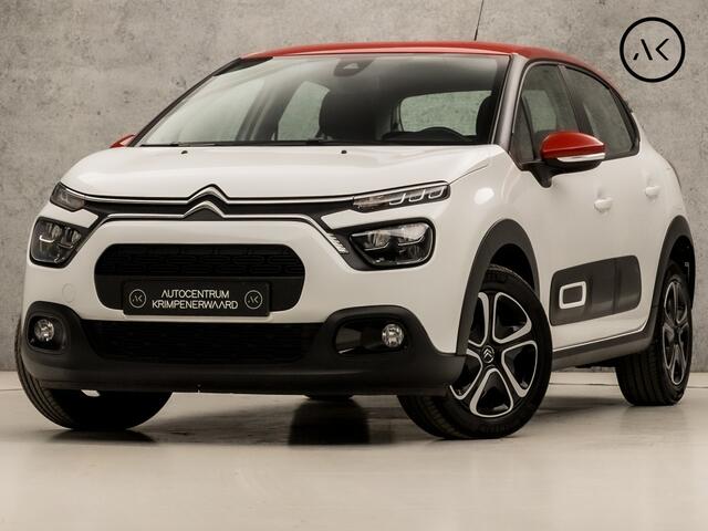Citroen C3 1.2 PureTech Sport Automaat (APPLE CARPLAY, GROOT NAVI, CRUISE, PARKEERSENSOREN, SPORTSTOELEN, LANE ASSIST, LED KOPLAMPEN, NIEUWSTAAT)