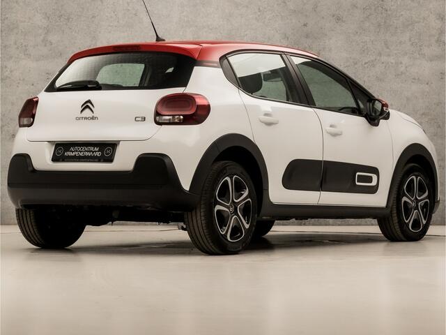 Citroen C3 1.2 PureTech Sport Automaat (APPLE CARPLAY, GROOT NAVI, CRUISE, PARKEERSENSOREN, SPORTSTOELEN, LANE ASSIST, LED KOPLAMPEN, NIEUWSTAAT)