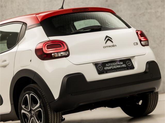 Citroen C3 1.2 PureTech Sport Automaat (APPLE CARPLAY, GROOT NAVI, CRUISE, PARKEERSENSOREN, SPORTSTOELEN, LANE ASSIST, LED KOPLAMPEN, NIEUWSTAAT)