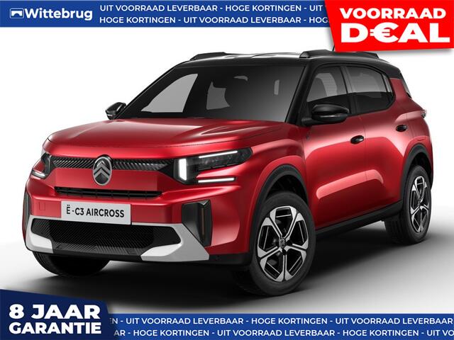 Citroen C3 Ë-C3 Aircross Max 113pk 44 kWh DIRECT RIJDEN - 8 JAAR GARANTIE - GRATIS WALLBOX